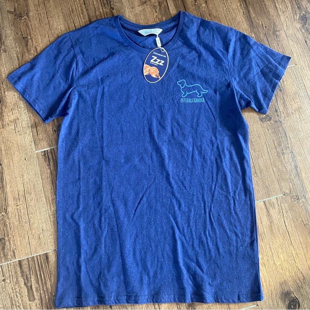 Peter Alexander Navy Cotton Top